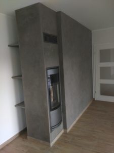 Stucco als Aktzentfläche