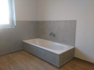 Betonoptik für die Badgestaltung